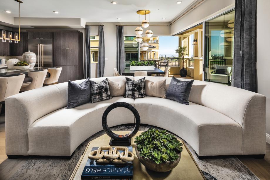 Open-plan living room